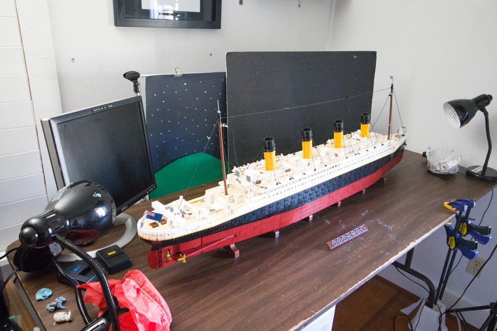 LEGO Titanic: Animating one of the largest LEGO sets ever