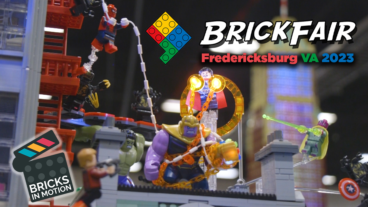 BrickFair Fredericksburg VA 2023: Talking to Builders & Brickfilmers!